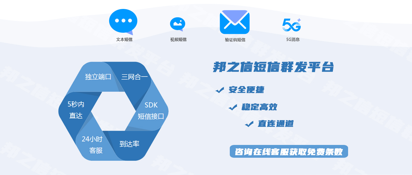 通知短信群發(fā)平臺:高效觸達(dá),信賴之選——邦之信助力多場景通知觸達(dá)