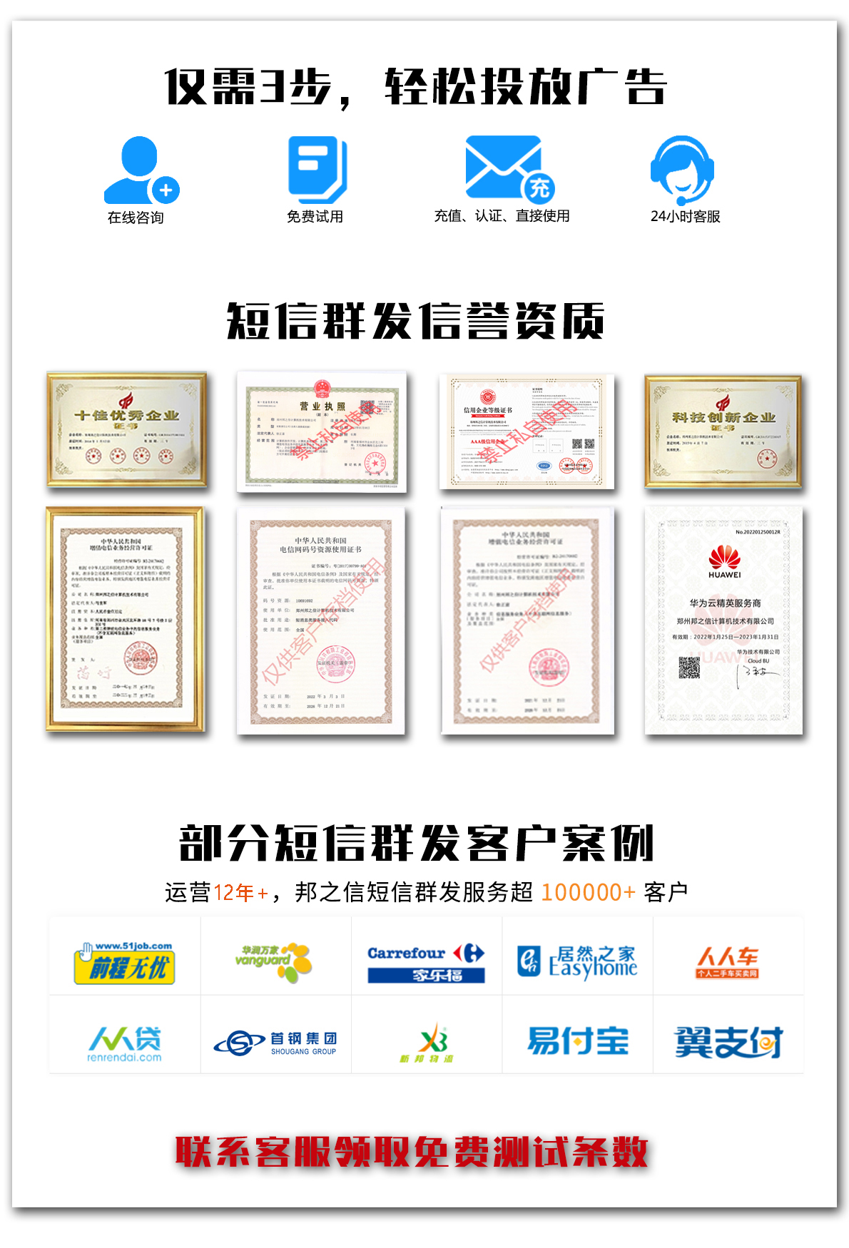 個(gè)貸短信群發(fā)